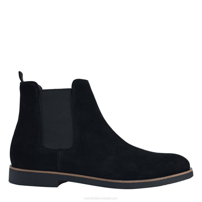 Black Suede Danny Boot Marc Fisher Men L2XH701