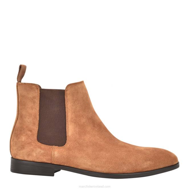 Brown Suede Burke Dress Boot Marc Fisher Men L2XH713