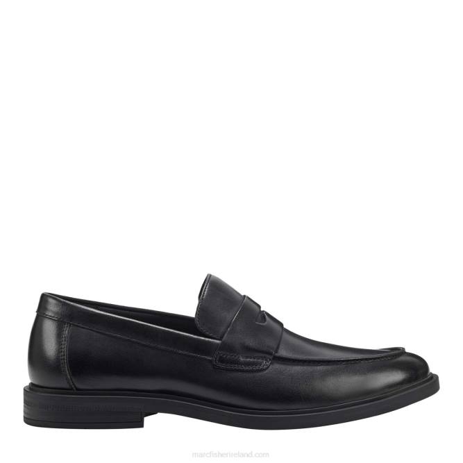 Black Leather Damitri Dress Loafer Marc Fisher Men L2XH733
