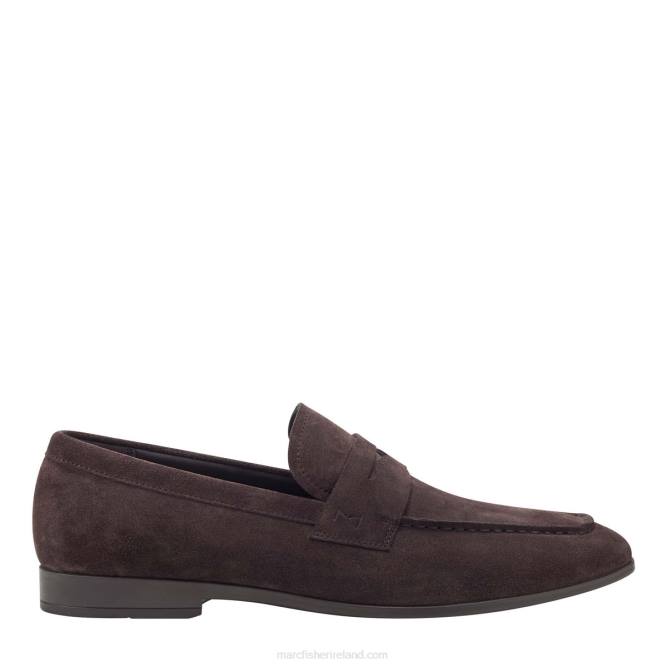 Brown Suede Noah Dress Loafer Marc Fisher Men L2XH720