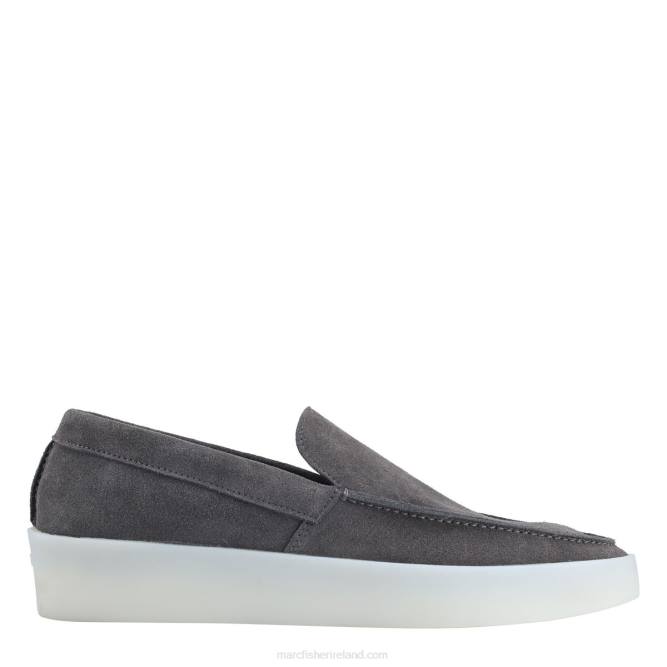 Dark Grey Suede Connor Loafer Marc Fisher Men L2XH730