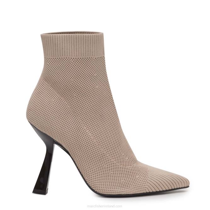 Light Pink Natural Knit Umair Heeled Bootie Marc Fisher Women L2XH117