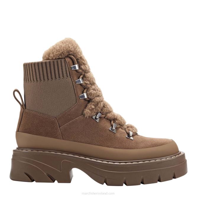 Natural Izuma Lugsole Bootie Marc Fisher Women L2XH36
