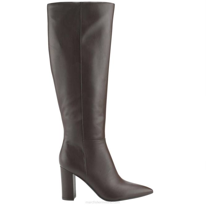 Brown Grapple Dress Boot Marc Fisher Women L2XH158