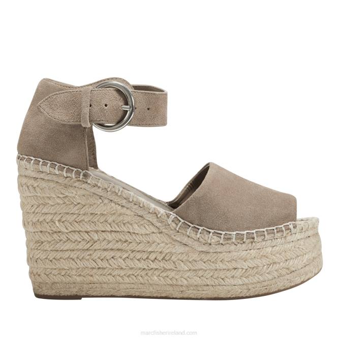 Natural Alida Espadrille Wedge Sandal Marc Fisher Women L2XH190