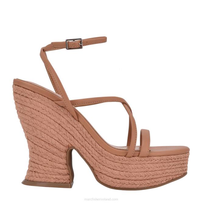 Natural Fetch Espadrille Heeled Sandal Marc Fisher Women L2XH267