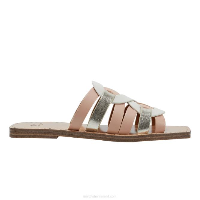 Light Natural Kimiko Flat Sandal Marc Fisher Women L2XH308