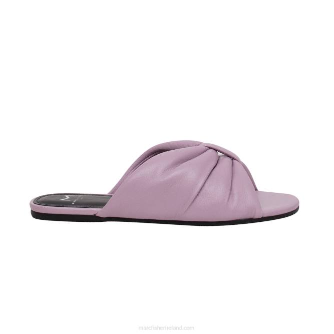 Light Purple Olita Flat Slide Sandal Marc Fisher Women L2XH299