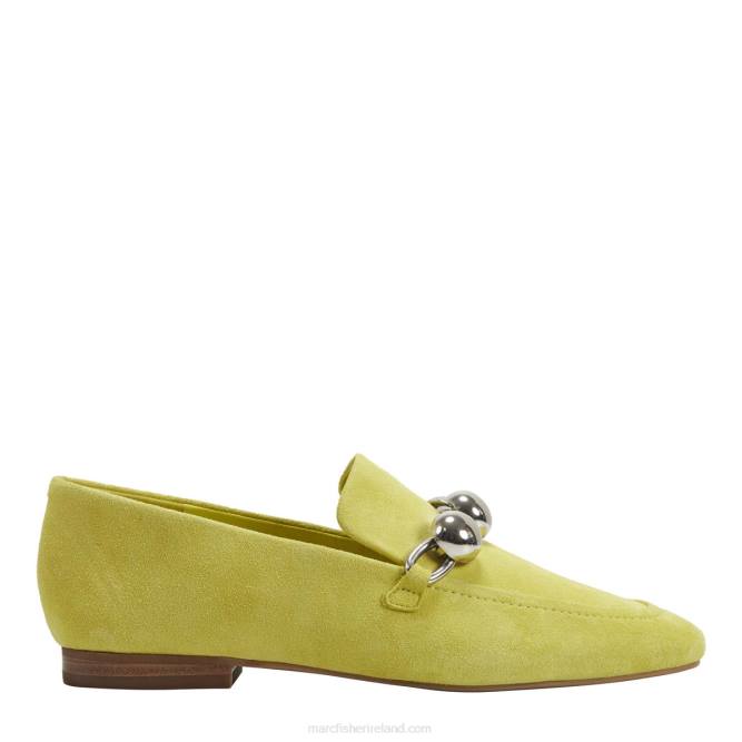 Yellow Suede Elenda Loafer Marc Fisher Women L2XH430