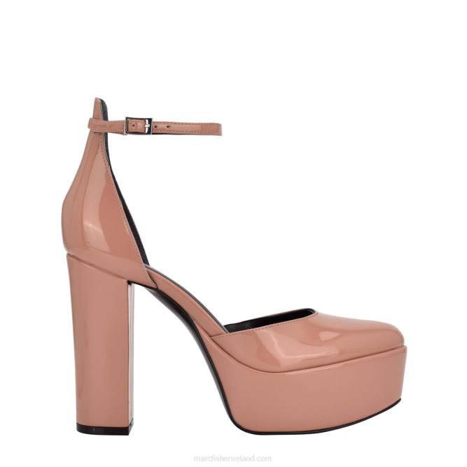 Blush Patent Lucah Platform Heel Marc Fisher Women L2XH592