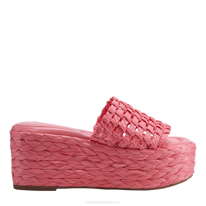 Coral Priya Espadrille Platform Slide Sandal Marc Fisher Women L2XH256