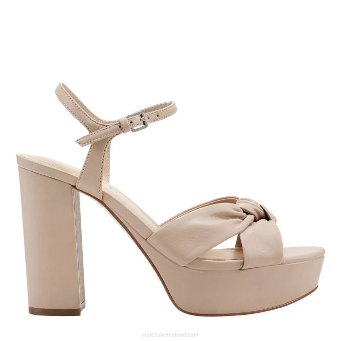 Natural Deren Platform Sandal Marc Fisher Women L2XH583