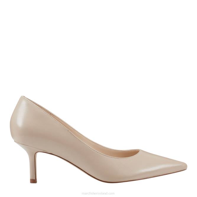 Ivory Leather Alola Pump Marc Fisher Women L2XH652