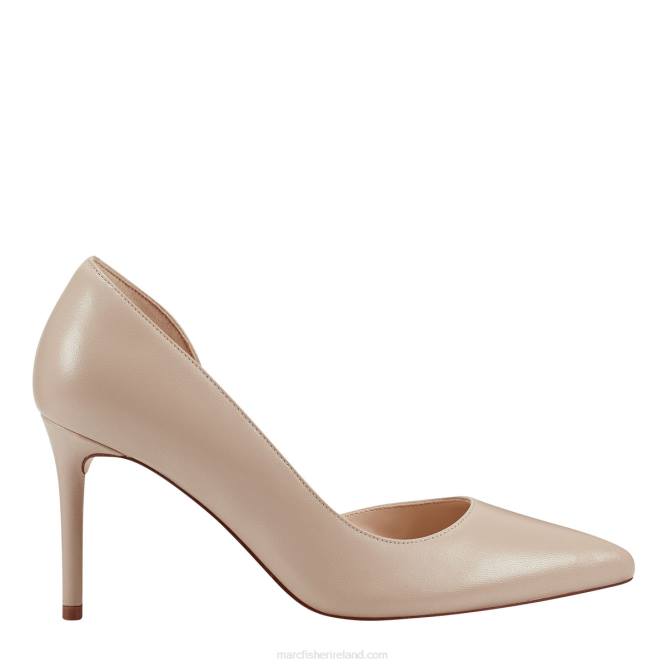 Ivory Leather Meryl D'Orsay Pump Marc Fisher Women L2XH646