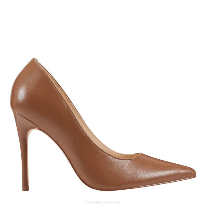 Light Brown Leather Codie Pump Marc Fisher Women L2XH620