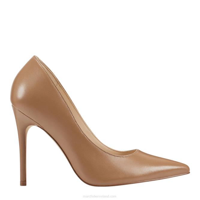 Medium Natural Leather Codie Pump Marc Fisher Women L2XH648