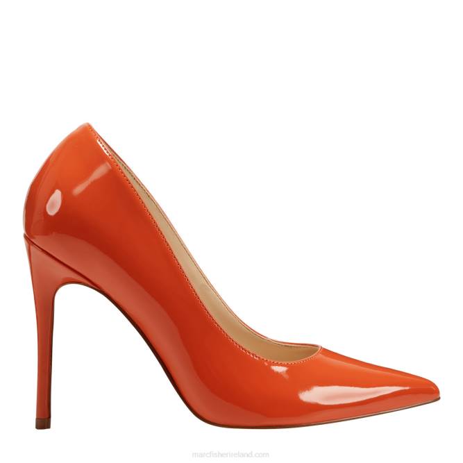 Orange Patent Codie Pump Marc Fisher Women L2XH642