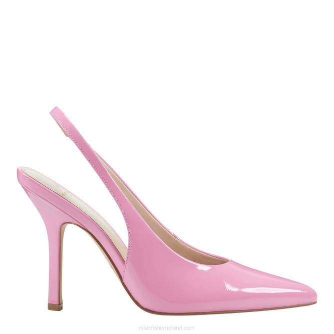 Pink Patent Emalyn Slingback Pump Marc Fisher Women L2XH671