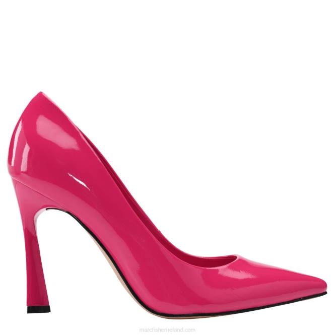 Pink Patent Leather Sassie Heeled Pump Marc Fisher Women L2XH690