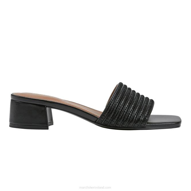 Black Cinasa Dress Sandals Marc Fisher Women L2XH346