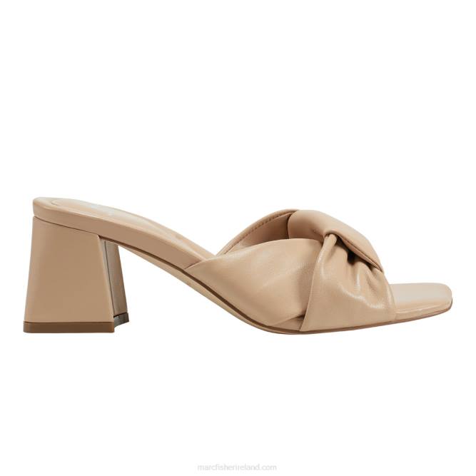 Light Natural Calia Block Heel Sandal Marc Fisher Women L2XH461