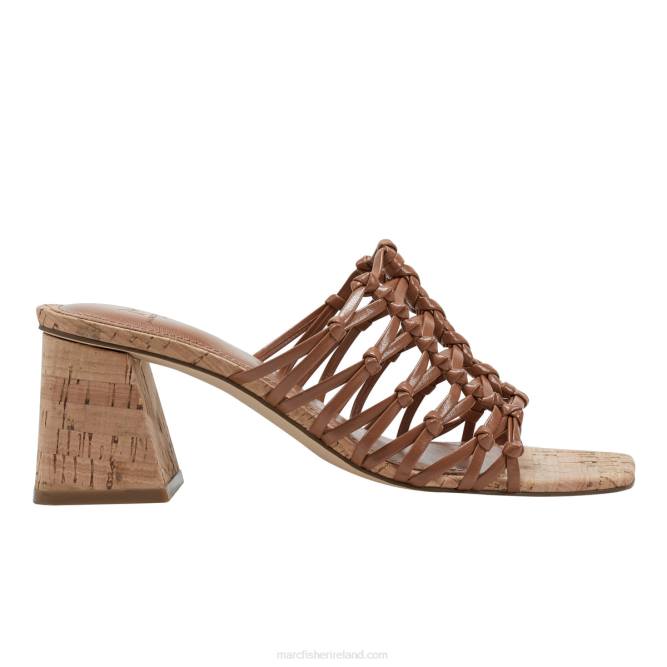 Natural Colica Block Heel Sandal Marc Fisher Women L2XH457