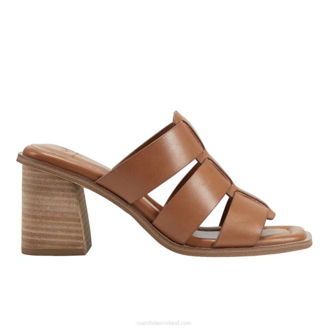 Natural Louisa Block Heel Sandal Marc Fisher Women L2XH341