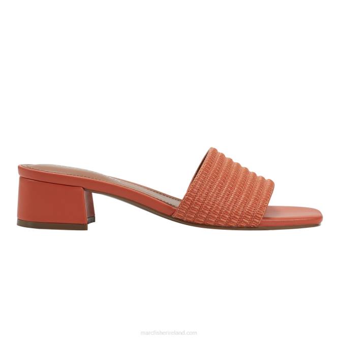 Orange Cinasa Dress Sandals Marc Fisher Women L2XH374